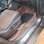 Mobius 7 seater Coffee brown interior blended with coffee brown 3D car mats.