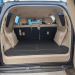 Prado j 150 7 seater Fitted with black beige matching beige interior. Full boot coverage.